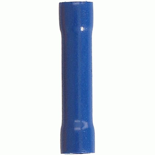 Metra Electronics BLUE VINYL BUTT CONNECTOR 22-18 GAUGE PACKAGE OF 100 BVBC